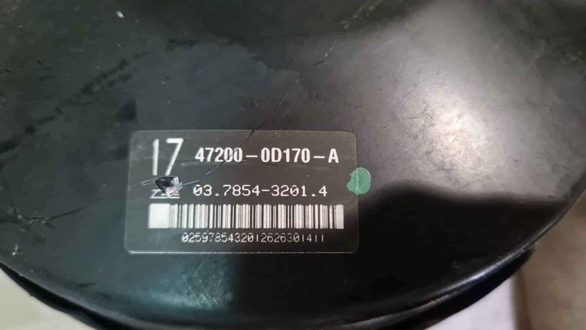 Pompa servofreno Toyota Yaris anno 2008 47200-0D170-A 4 WhatsApp Image 2026-07-06 at 16.09.33