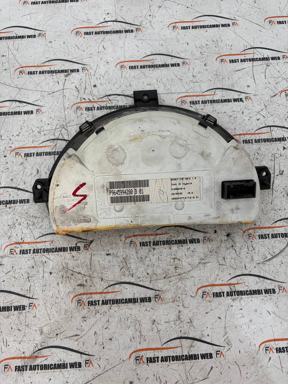 Quadro strumenti Citroen C2 P9645994280 3 photo_3_2026-09-24_19-39-07